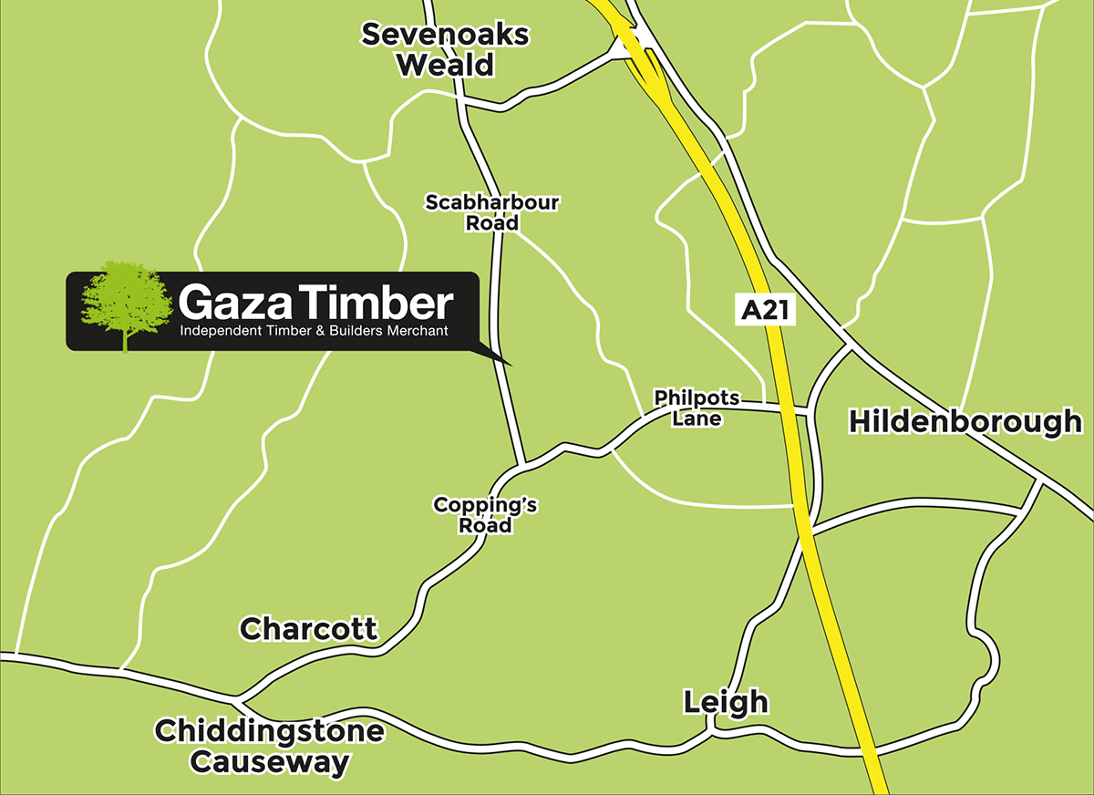 Gaza map
